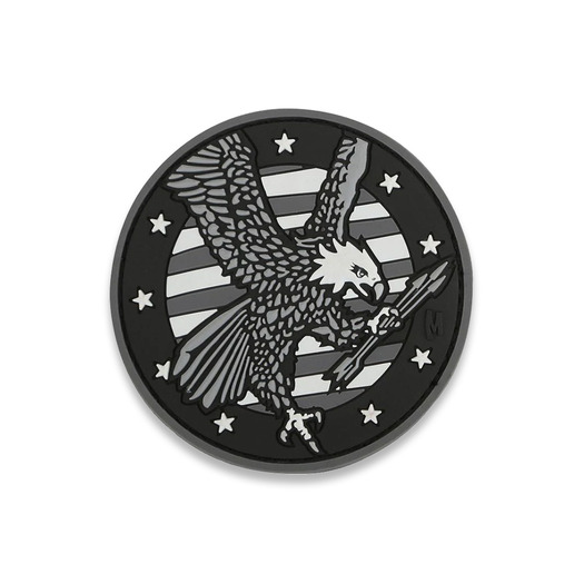 Maxpedition American Eagle 3.05" x 3.05" morale patch, SWAT EAGLS