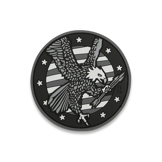 Патч на липучке Maxpedition American Eagle 3.05" x 3.05", SWAT EAGLS