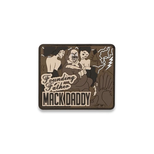 Maxpedition Ben Franklin Mack 3" x 2.6" パッチ MACK