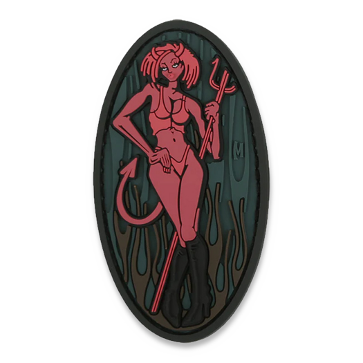 Знак Maxpedition Devil Girl. Stealth DVGRX