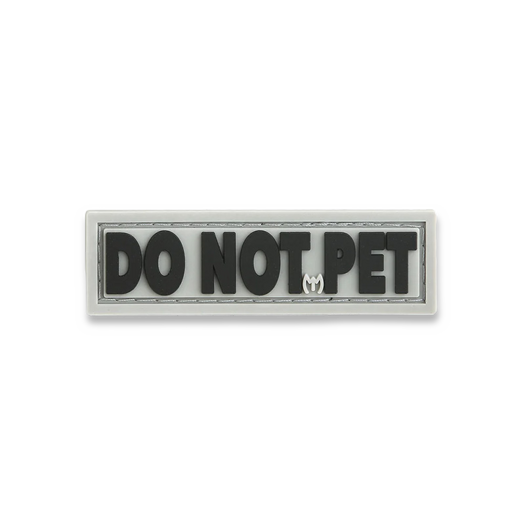 Maxpedition DO NOT PET (TACTICAL) moralne naljepnice DNPTS