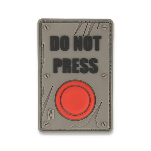 Emblemă Maxpedition Do Not Press, swat DONPS