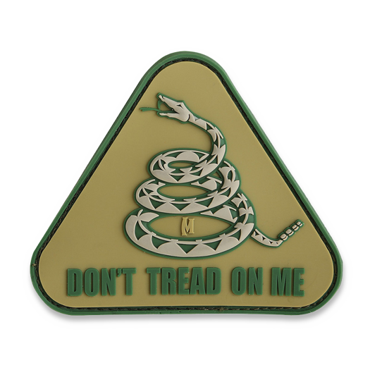 Патч на липучці Maxpedition Don't Tread on Me, зелений DTOMA
