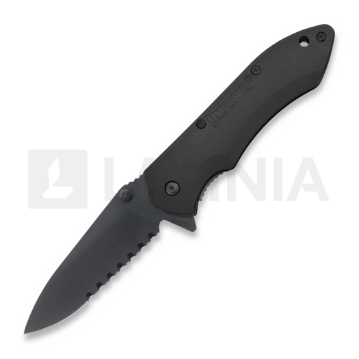 Maxpedition Ferox foldekniv, sort, savtakket FXSB