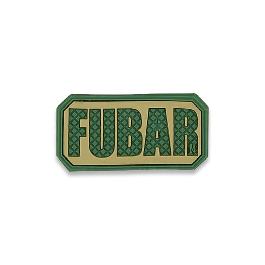 Знак Maxpedition FUBAR, 2" x 1", arid FUBRA