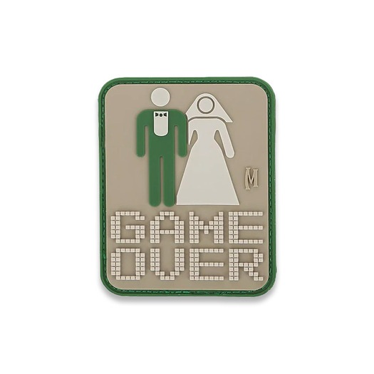 Maxpedition Game Over moralne naljepnice, 2" x 2,5", arid GMOVA