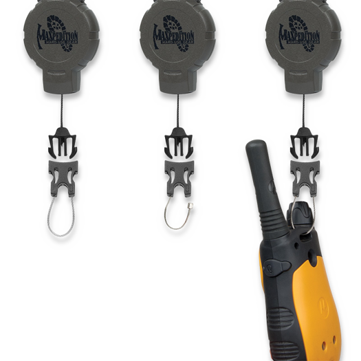 Maxpedition Gear Retractor, medium, snap ring RM1
