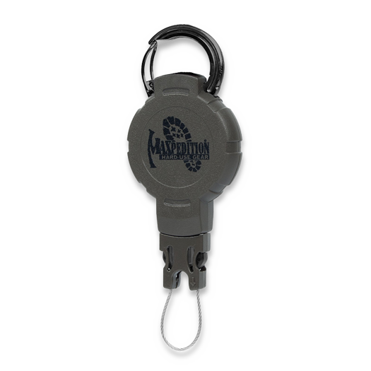 Maxpedition Gear Retractor, medium, snap ring, зелений RM1G