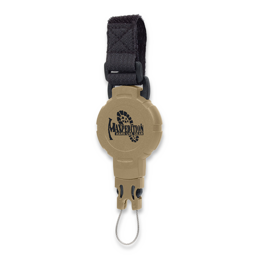 Maxpedition Gear Retractor, medium, strap, khaki RM2K