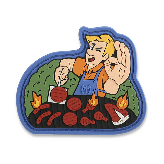 Патч на липучці Maxpedition GRILL MASTER (FULL COLOR) GRLMC
