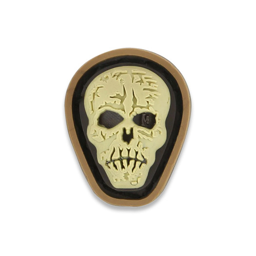 Maxpedition Hi Relief Skull Micropatch 0.7" x 0.88" moralne naljepnice MCHS