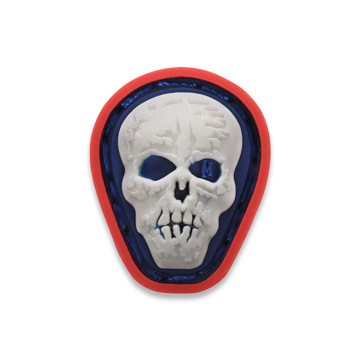 Maxpedition Hi Relief Skull Micropatch 0.7" x 0.88" kangasmerkki MCHS