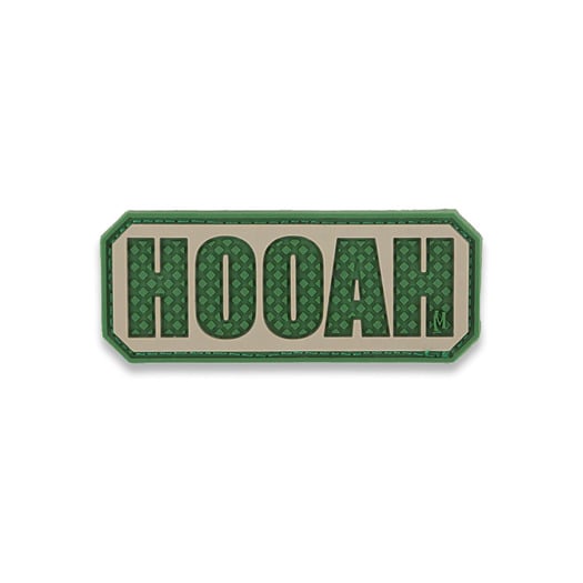 Патч на липучке Maxpedition HOOAH, 2.5" x 1", arid HOOAA