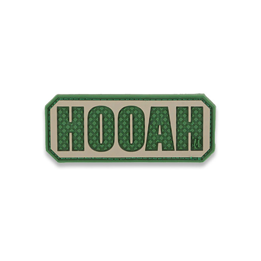 Emblemă Maxpedition HOOAH, 2.5" x 1", arid HOOAA
