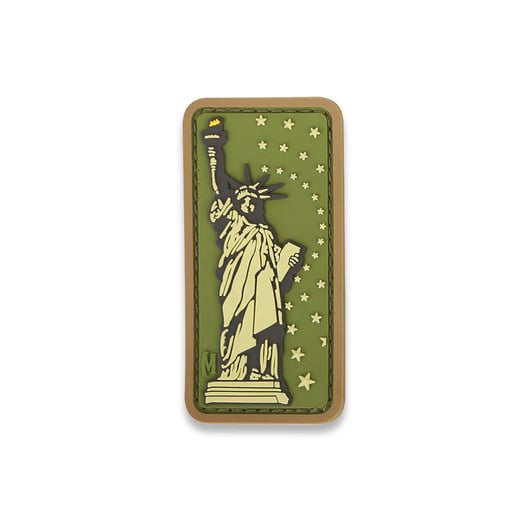 Maxpedition Lady Liberty 1.3" x 2.6" morale patch, arid LBTYA
