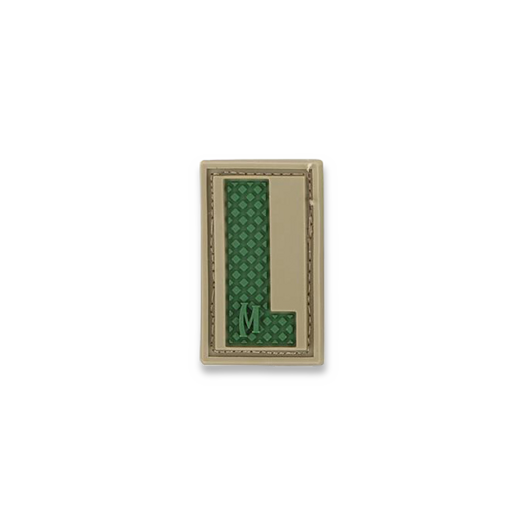 Патч на липучке Maxpedition Letter K-Z, arid LETARID2