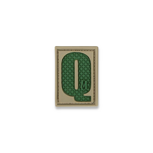 Maxpedition Letter K-Z morale patch, arid LETARID2