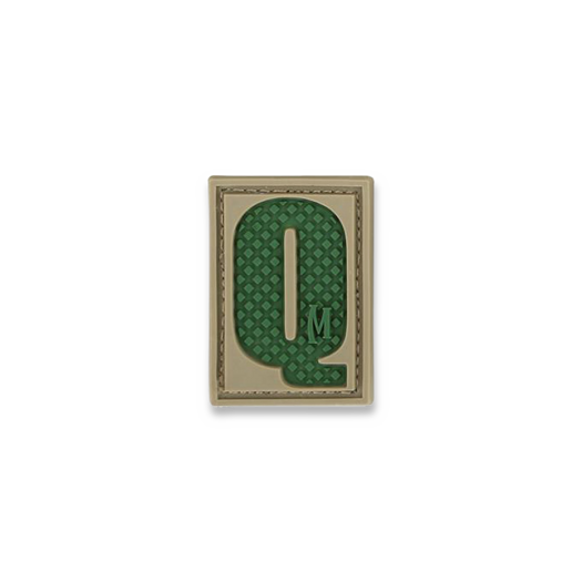 Maxpedition Letter K-Z morale patch, arid LETARID2