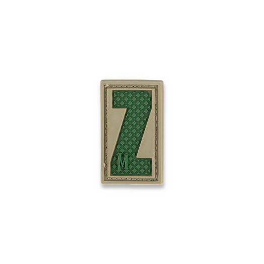 Патч на липучке Maxpedition Letter K-Z, arid LETARID2