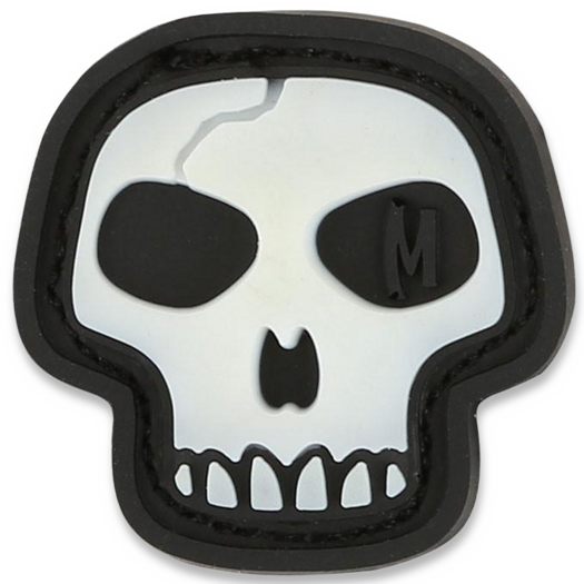 Naszywka Maxpedition Mini Skull, glow MSKLZ