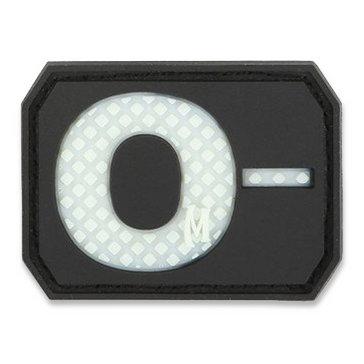 Toppa patch Maxpedition O- Blood type, glow BTONZ