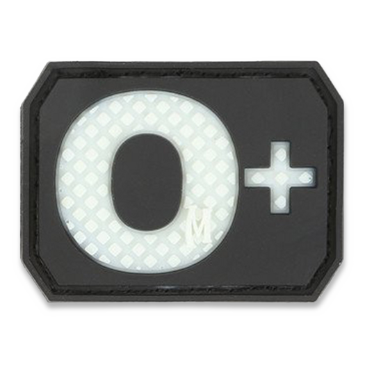 Maxpedition O+ Blood type m&aelig;rke, glow BTOPZ