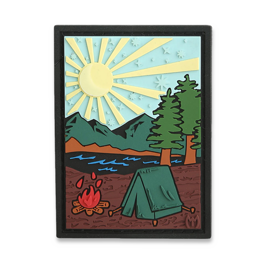 Maxpedition OUTDOOR CAMP (FULL COLOR) morale patch CAMPC