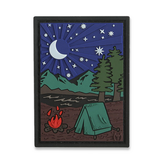 Патч на липучці Maxpedition OUTDOOR CAMP (GLOW) CAMPZ