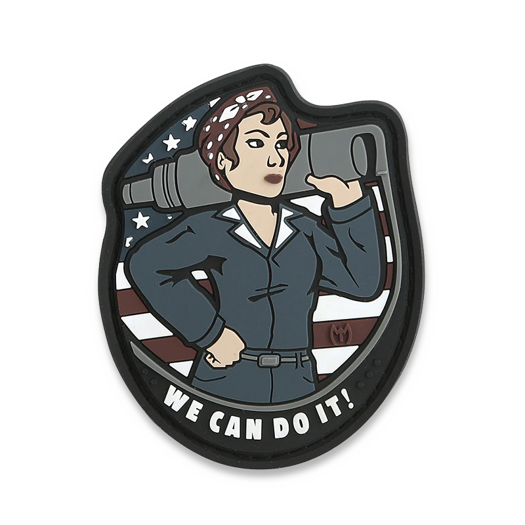 Maxpedition RIVETING ROSIE (TACTICAL) morale patch ROSIA