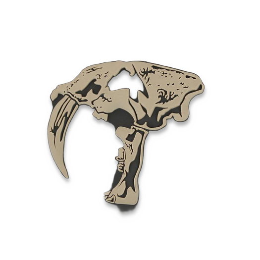 Embleem Maxpedition Sabertooth Skull SBTH