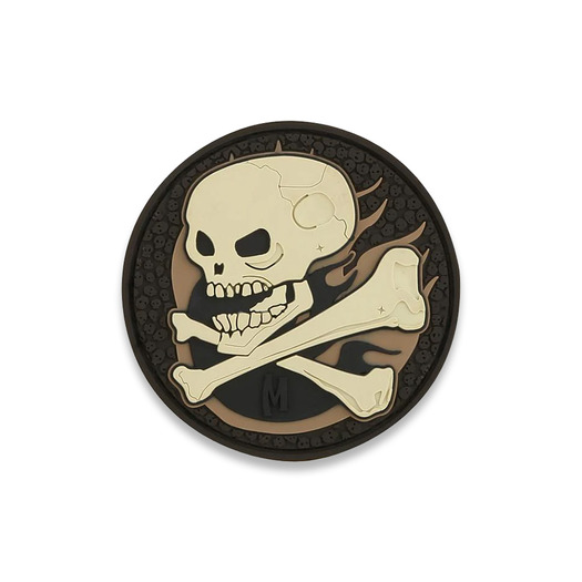 Патч на липучці Maxpedition Skull 2.5" x 2.5" SKULA