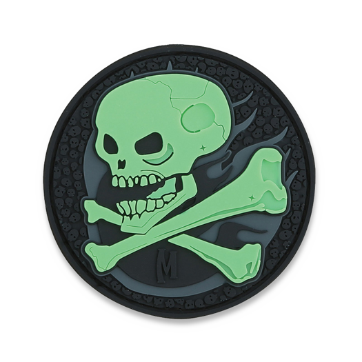 Патч на липучці Maxpedition Skull glow SKULZ