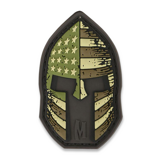 Патч на липучці Maxpedition Stars and Stripes Spartan Helmet PRT