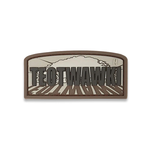 Патч на липучці Maxpedition TEOTWAWKI 2.8" x 1.3" DOOM