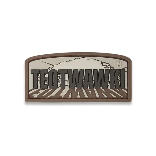 Emblema Maxpedition TEOTWAWKI 2.8" x 1.3" DOOM