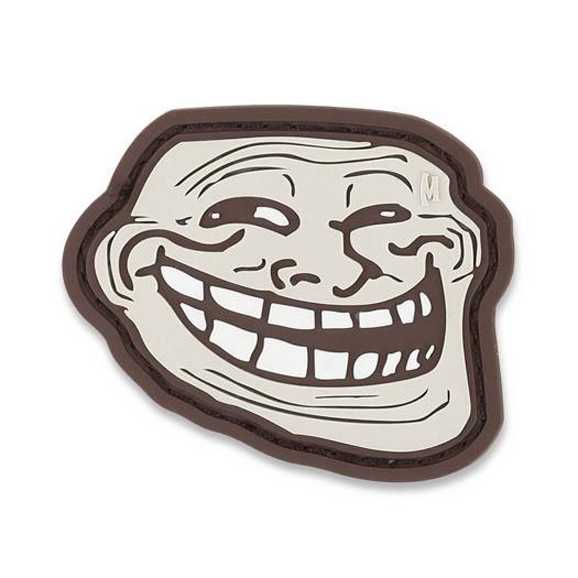 ป้ายติดเสื้อ Maxpedition Troll face arid TRLFA