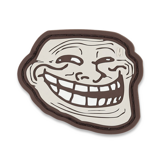 ป้ายติดเสื้อ Maxpedition Troll face arid TRLFA