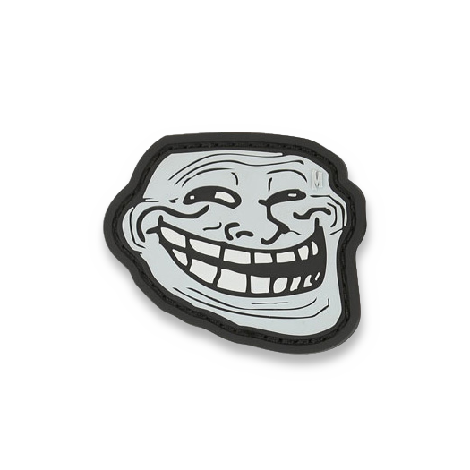 Патч на липучке Maxpedition Troll face swat TRLFS