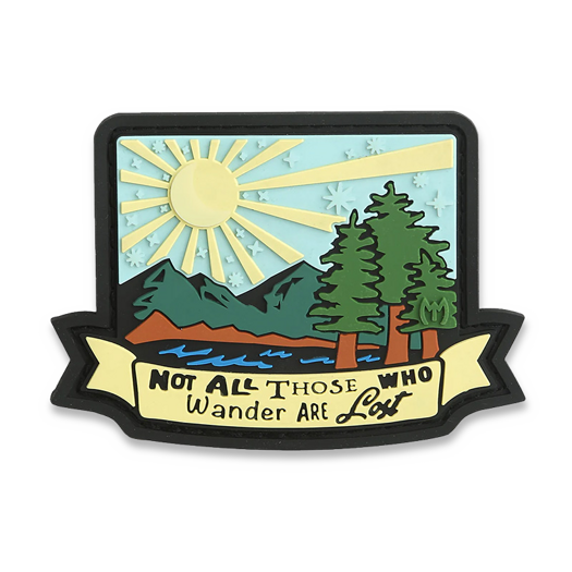 Maxpedition WANDER NOT LOST (FULL COLOR) patch WNDRC