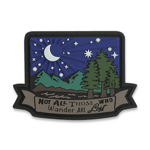Знак Maxpedition WANDER NOT LOST (GLOW) WNDRZ