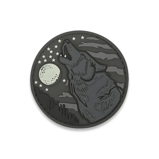 Maxpedition Wolf 2.4" x 2.4" morale patch WOLF