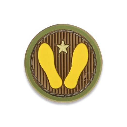 Emblemă Maxpedition Yellow Footprints 1" x 1" YWFT