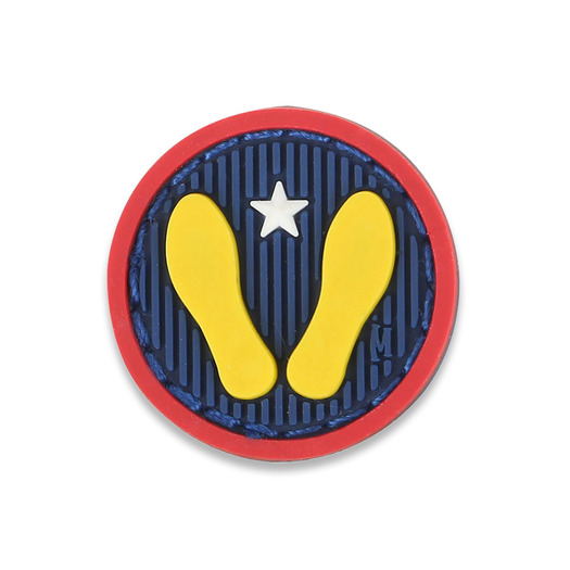 Maxpedition Yellow Footprints 1" x 1" 补丁 YWFT