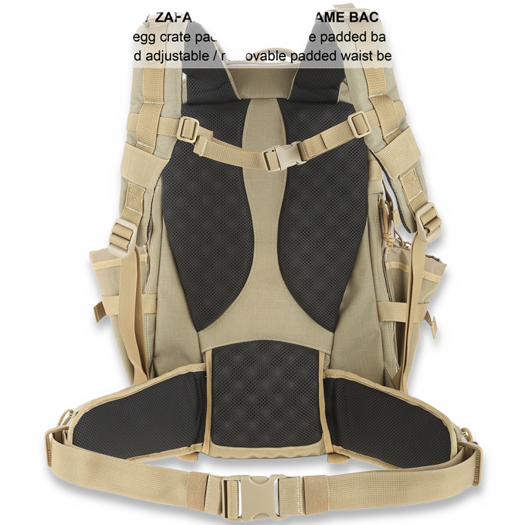 Maxpedition Zafar Internal Frame Backpack, khaki 9857K