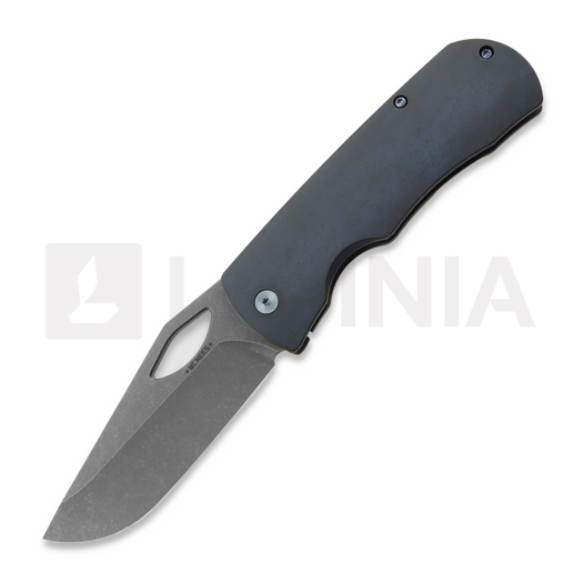 Navaja McNees Custom Knives Dixon Atomic Blue