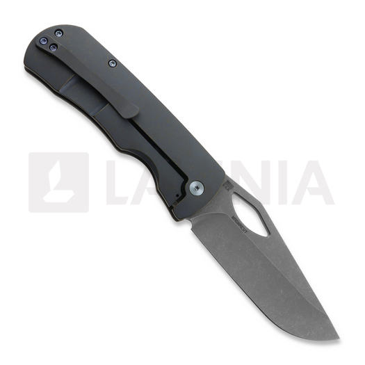 McNees Custom Knives Dixon Atomic Blue kääntöveitsi