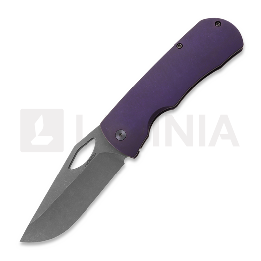 McNees Custom Knives Dixon Atomic Violet 折り畳みナイフ