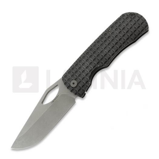 Coltello pieghevole McNees Custom Knives Little Dixon, Antique Frag Titanium
