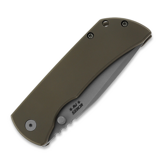 McNees Custom Knives MAC2 3.5 - ATOMIC - BRONZE kääntöveitsi