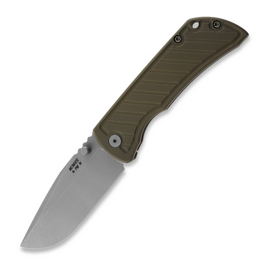 McNees Custom Knives MAC2 3.5 - ATOMIC - BRONZE - FASTBACK Taschenmesser